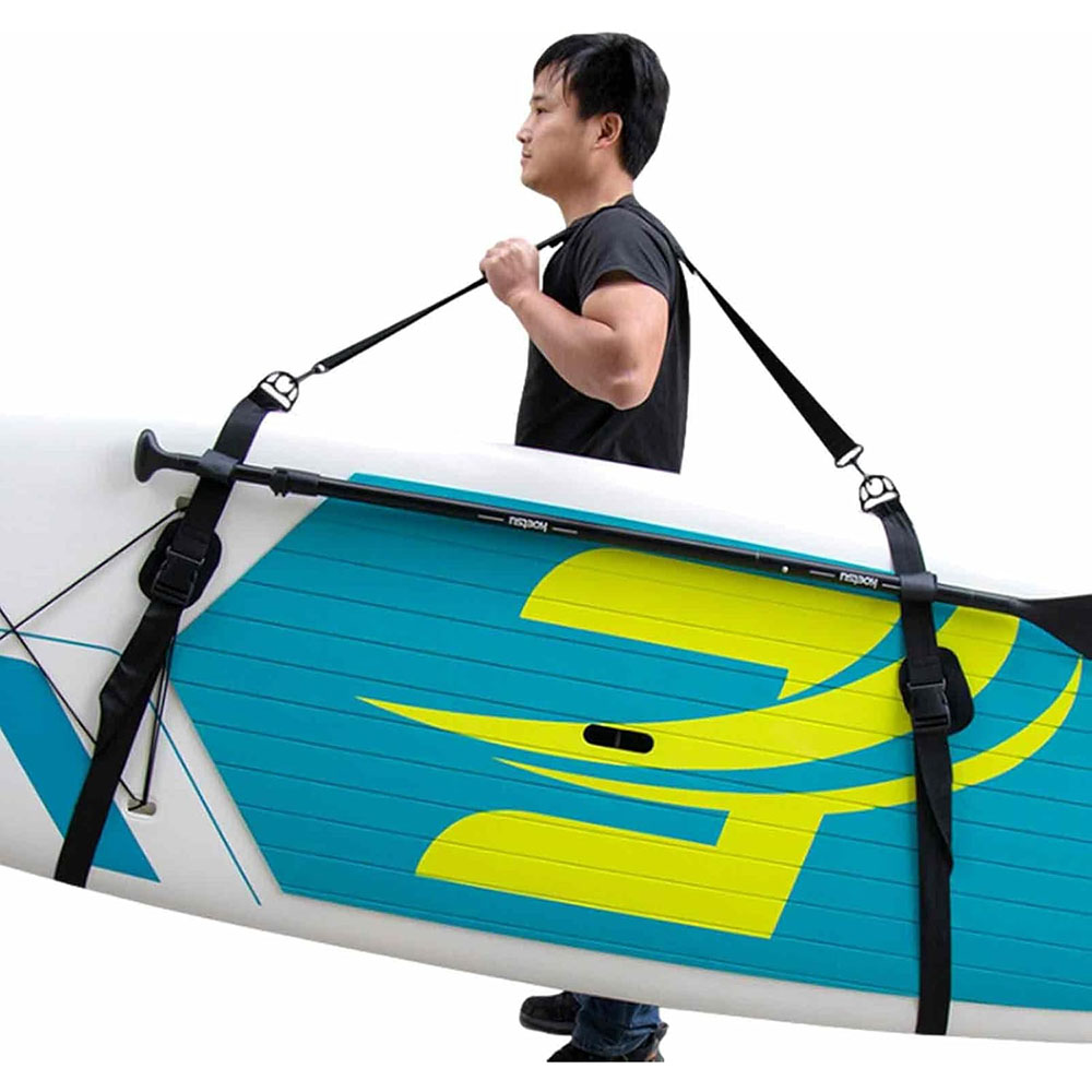 Stand Up Paddle Leash - Adjustable Surfing Surfboard Strap Shoulder Carry
