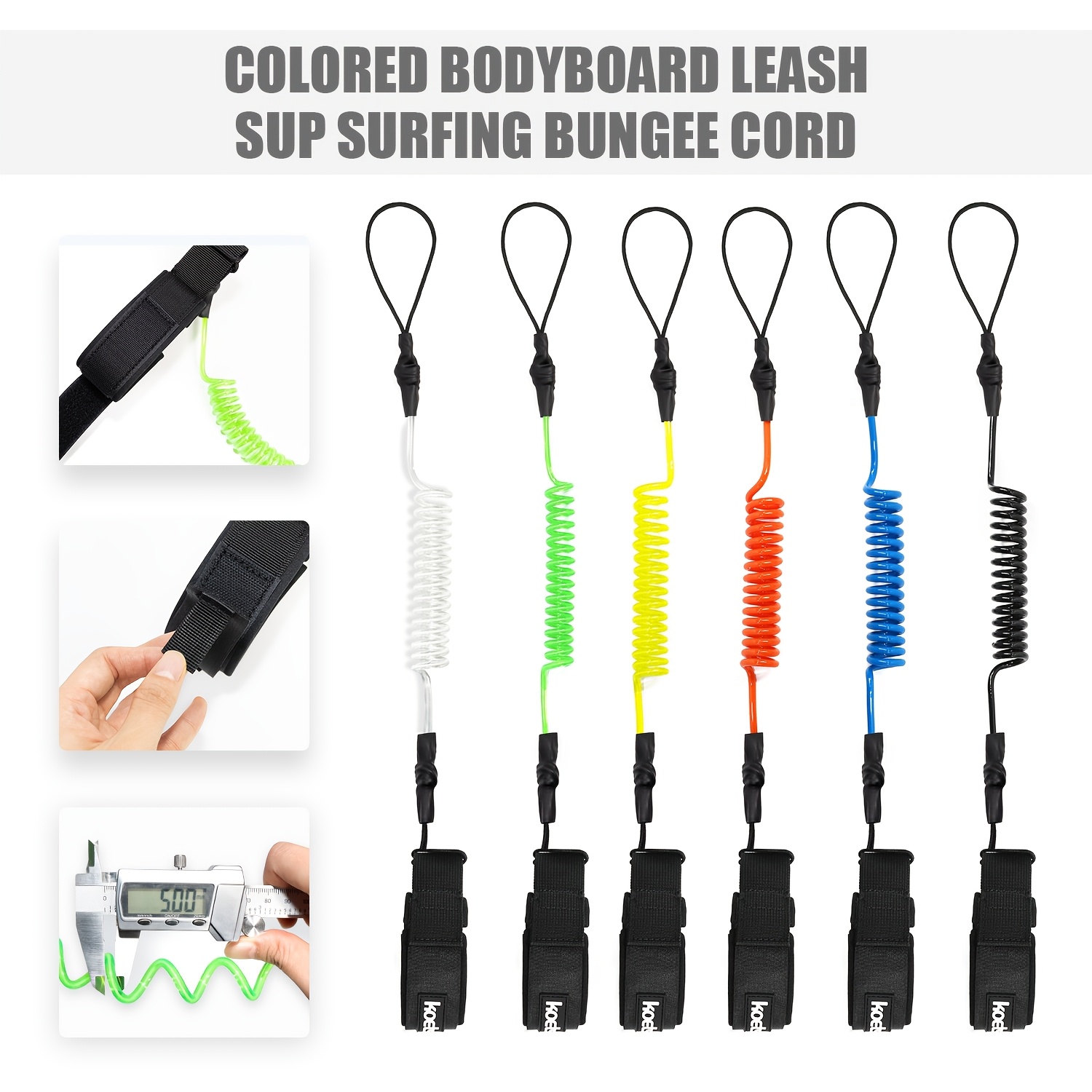 KOETSU Bodyboard Leash, 5mm TP - Stand Up Paddle Leash ulasan dan harga