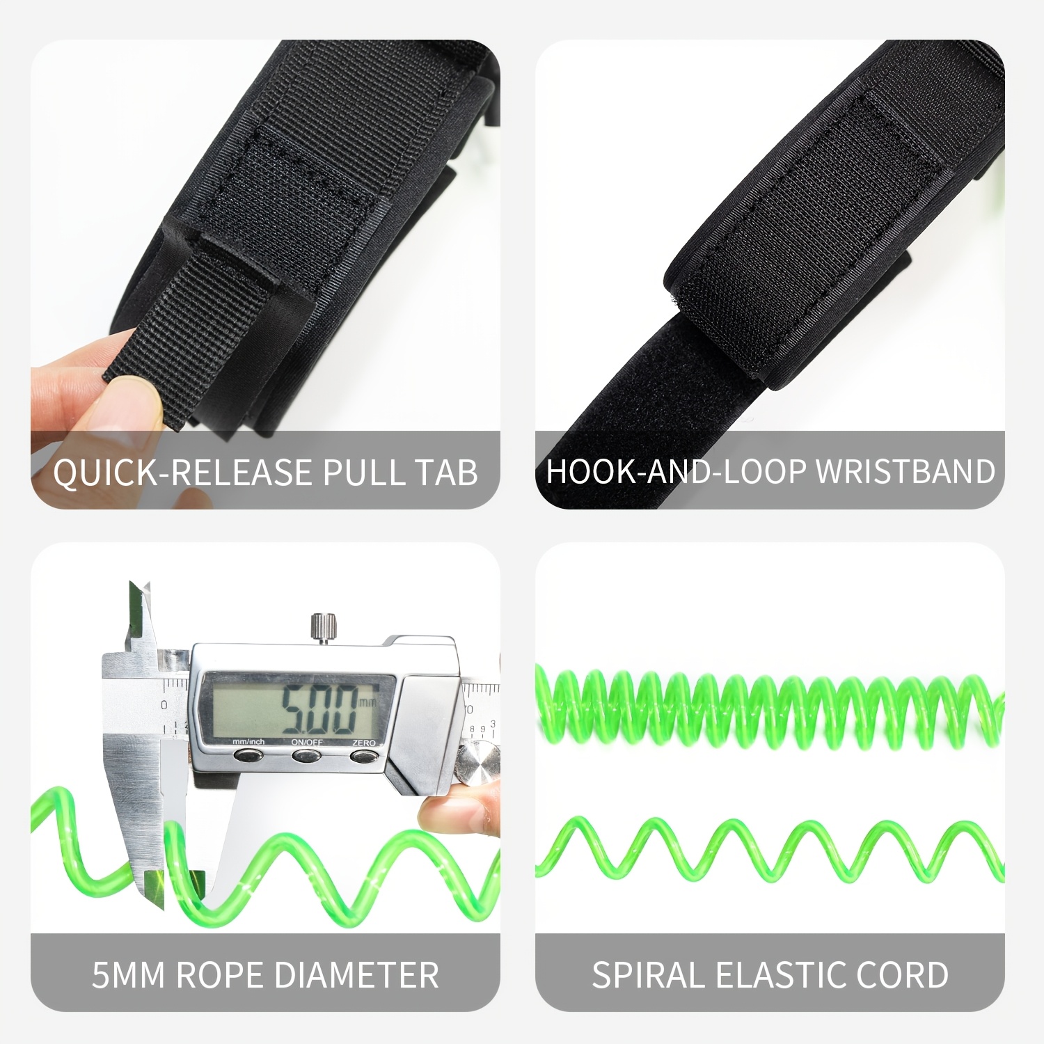 KOETSU Bodyboard Leash, 5mm TP - Stand Up Paddle Leash ulasan dan harga