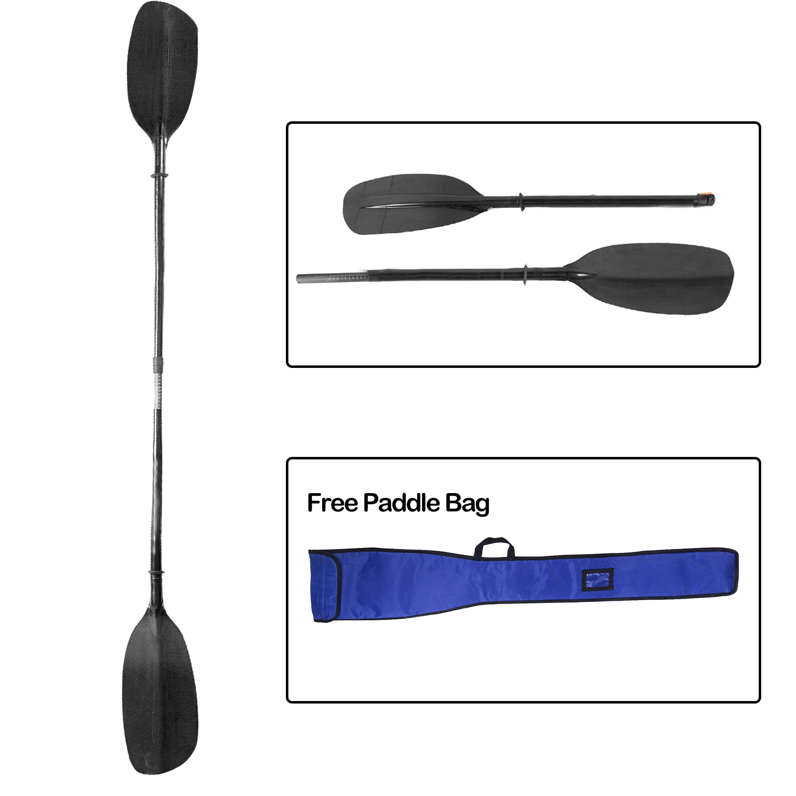 815g Carbon Whitewater Paddle  - Kayak Paddle Carbon ulasan dan harga
