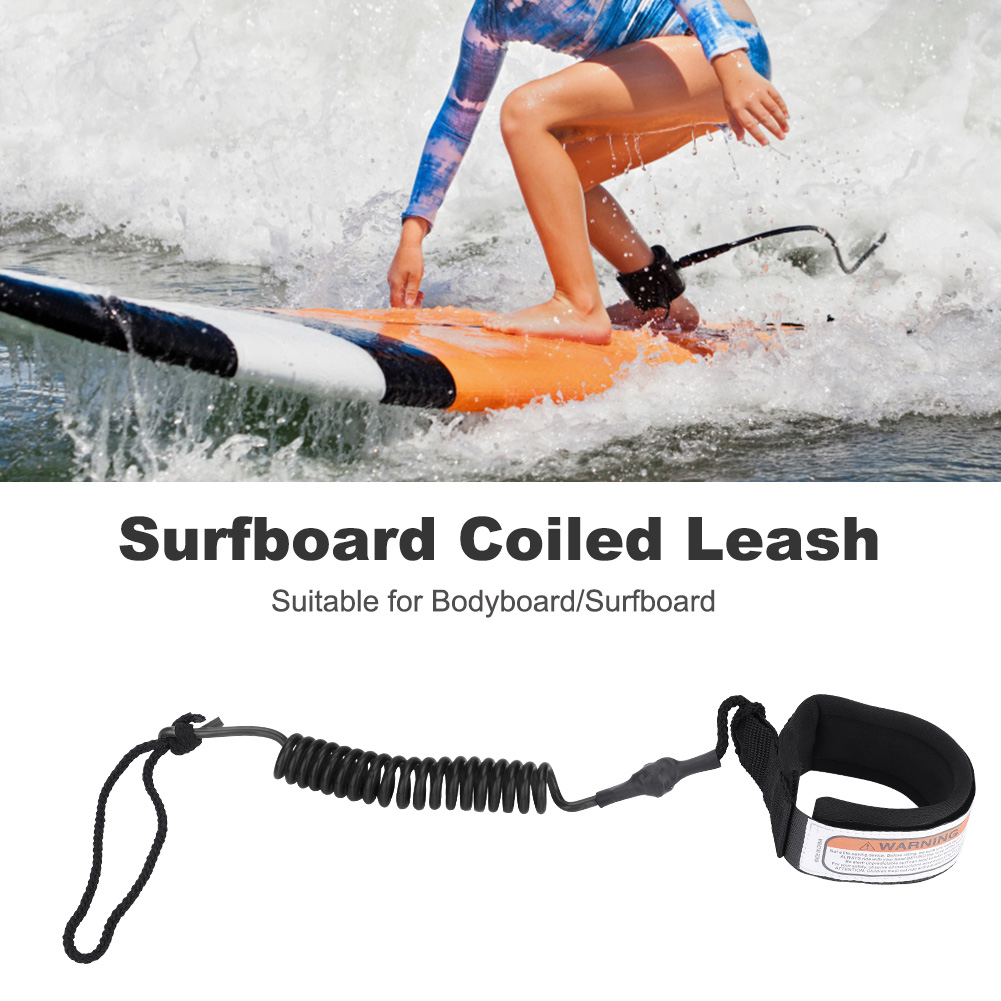 Board Coiled Stand Up Paddle B - Stand Up Paddle Leash ulasan dan harga