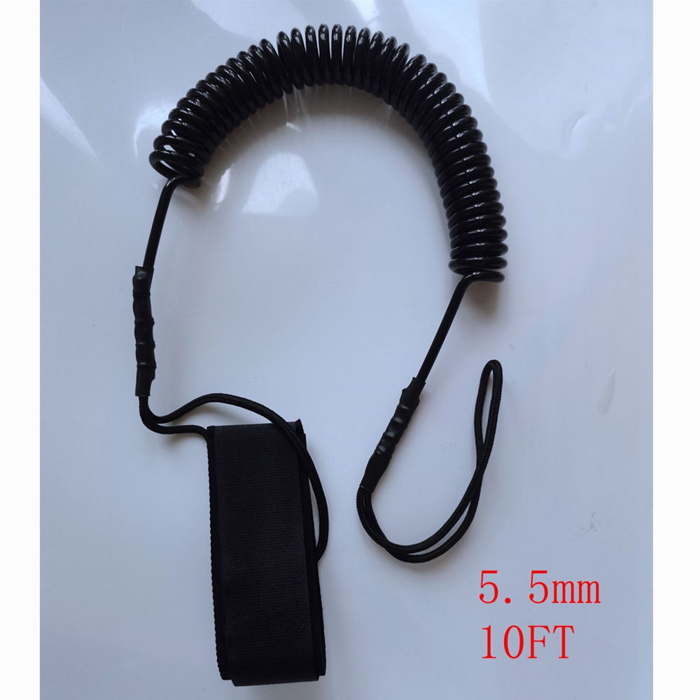 5.5MM 10FT Surfboard Foot Leas - Stand Up Paddle Leash ulasan dan harga
