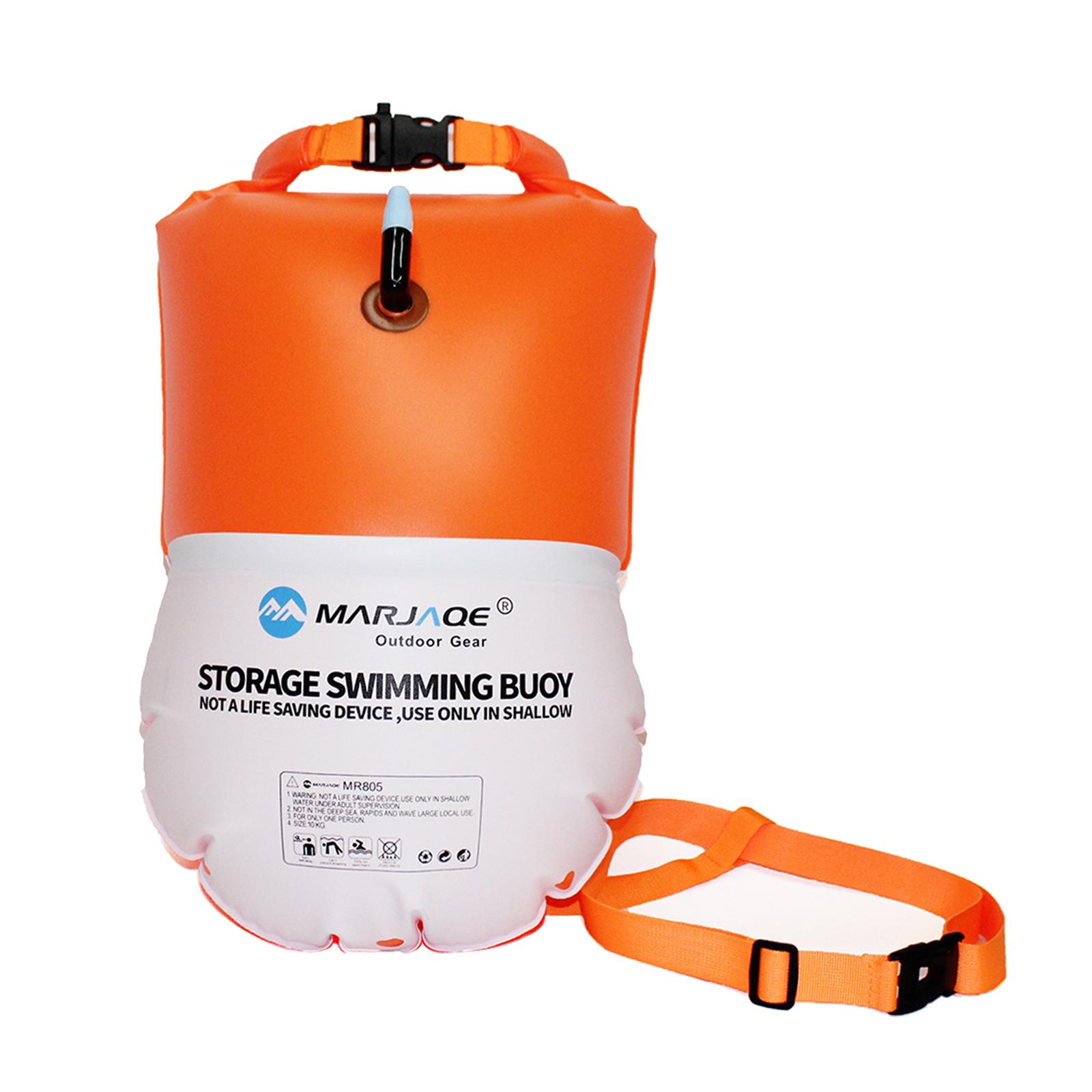 20L PVC Swim Buoy Float with A - Swim Buoy Open Water ulasan dan harga