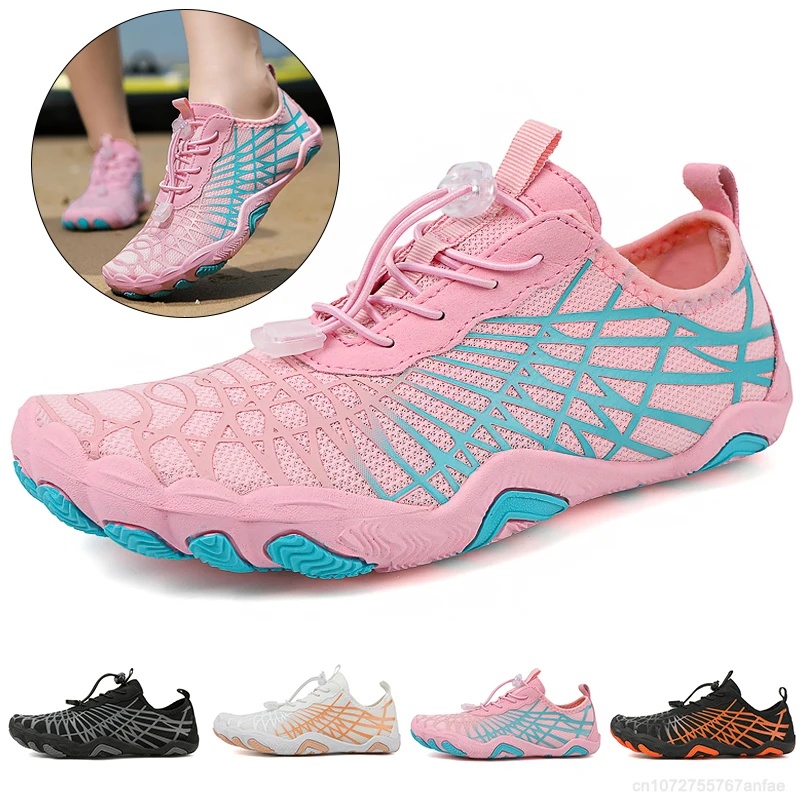 Men Women Barefoot Trail Shoes - Aquatic Water Sports ulasan dan harga